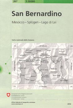San Bernardino carta 1:50000