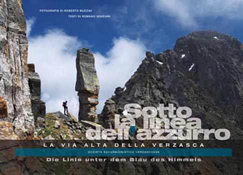 Sotto la linea dell'azzurro la via alta della Verzasca