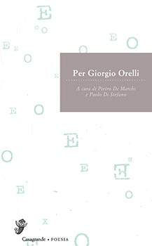 Per Giorgio Orelli