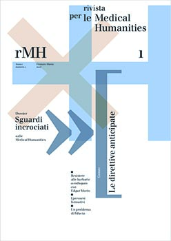 Rivista per le Medical Humanities 1,dossier sguardi incroc